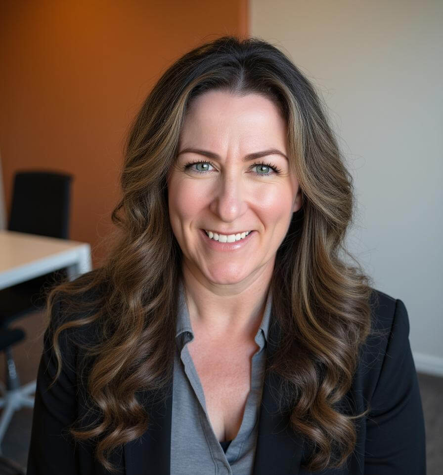 Headshot of Erin Harrison, Chief of Staff at 34 Strong.